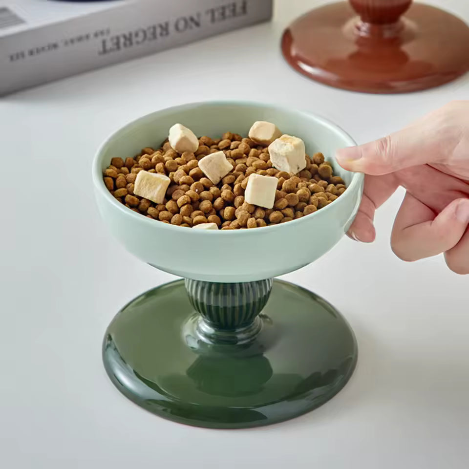 MerNova Ceramic Cat Bowl