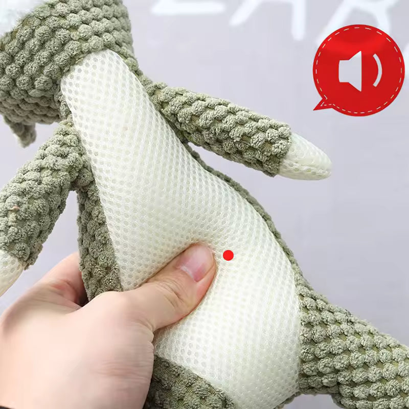 MerNova Wolf Plush Squeaky Toy